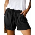 thumbnail image 1 of Shorts for Women Casual Summer Drawstring Elastic Waist Comfy Running Shorts Beach Athletic Shorts Alsol Lamesa, 1 of 5