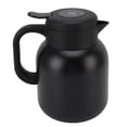 thumbnail image 2 of Pot de Rétention Chaud Froid, Matériau en Acier Inoxydable de Qualité Alimentaire, Infuseur à Maille Fine, Théière Isolée sous Vide avec Affichage Numérique de la Température pour Bureau 1500 ml Noir, 2 of 7