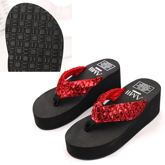 WHAMVOX  Large Size Wedge Slippers Shoes for Women Sandals Woman Miss