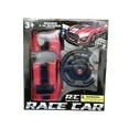 thumbnail image 1 of Kole Imports GH887-2 Battery Operated Super Race Car with Steering Wheel Remote Control - Pack of 2, 1 of 1