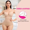 thumbnail image 3 of QRIC Bodysuit for Women Tummy Control Open Bust BBL Faja Shapewear Body Shaper for Women Fajas Colombianas, 3 of 6