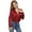 Wine Red, variant on NeedBo Women's Blouse Satin Silk Button Down Shirts Casual Loose Long Sleeve Office Work Tunic Tops, Green