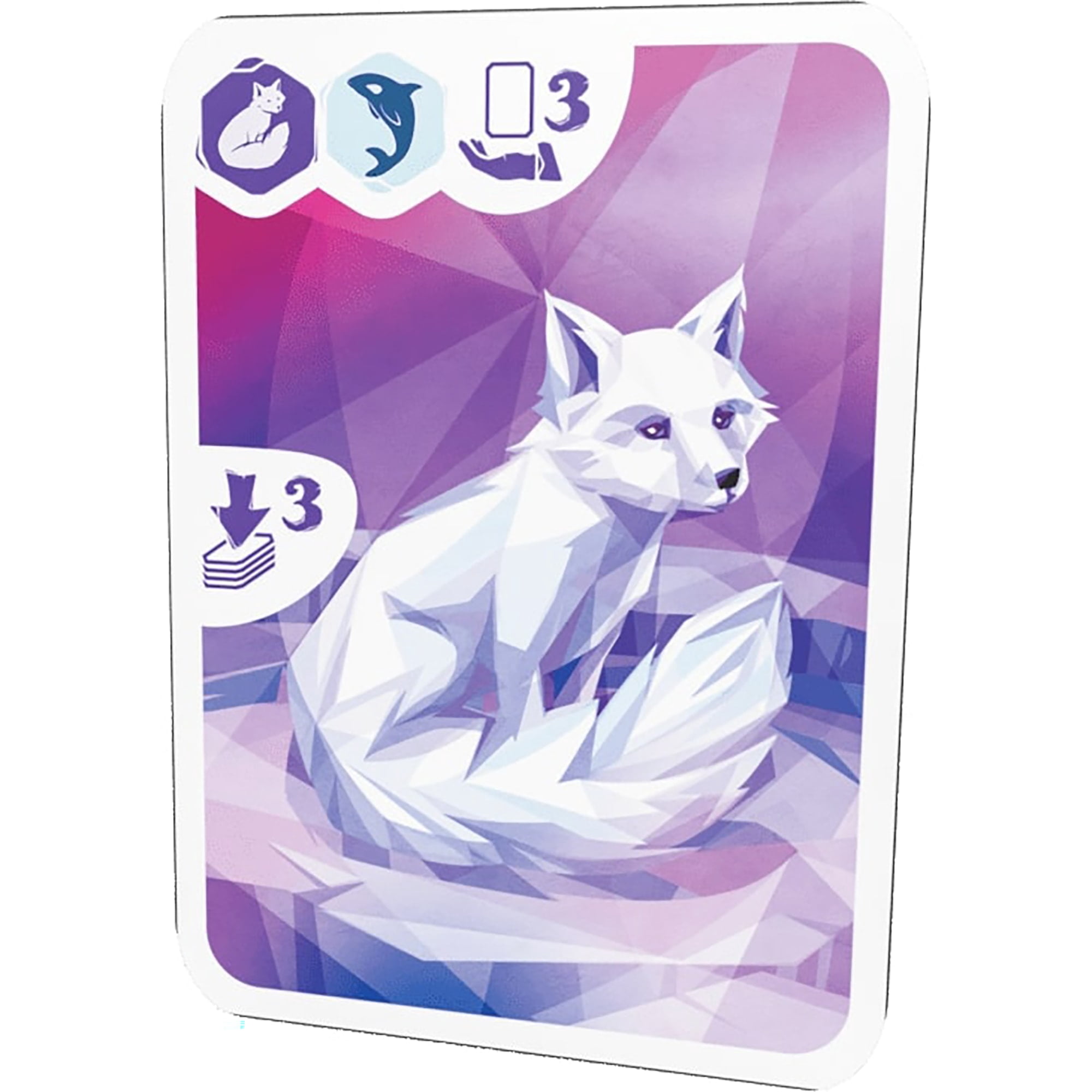 Ludonaute: Arctic - Strategy Card Game, Animal Set Collection & Hand Management, Clever Gameplay, Utilize Animal Powers, Ages 10+, 2-4 Players, 20 Min