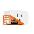 thumbnail image 1 of Onvis Matter Over Thread Smart Plug, Smart Mini Outlet, Works with Apple Home, Alexa & Google Home, 15A/1800W （1Pack）, 1 of 7