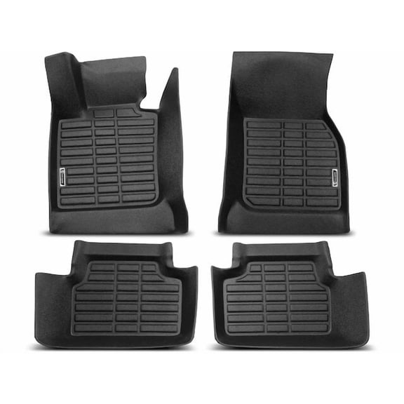 Floor Mat Set 4 - Compatible with 2014 - 2023 Mini Cooper - Autopart Premium