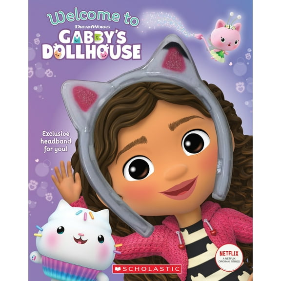 Pre-Owned Welcome to Gabby's Dollhouse [With Cat-Ears Headband] (Hardcover) 1338745166 9781338745160