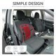 thumbnail image 2 of Cojín lumbar para coche, soporte de cintura, respaldo de silla, almohadilla de cintura reutilizable, cuentas de madera, soporte lumbar para coche, 2 of 7