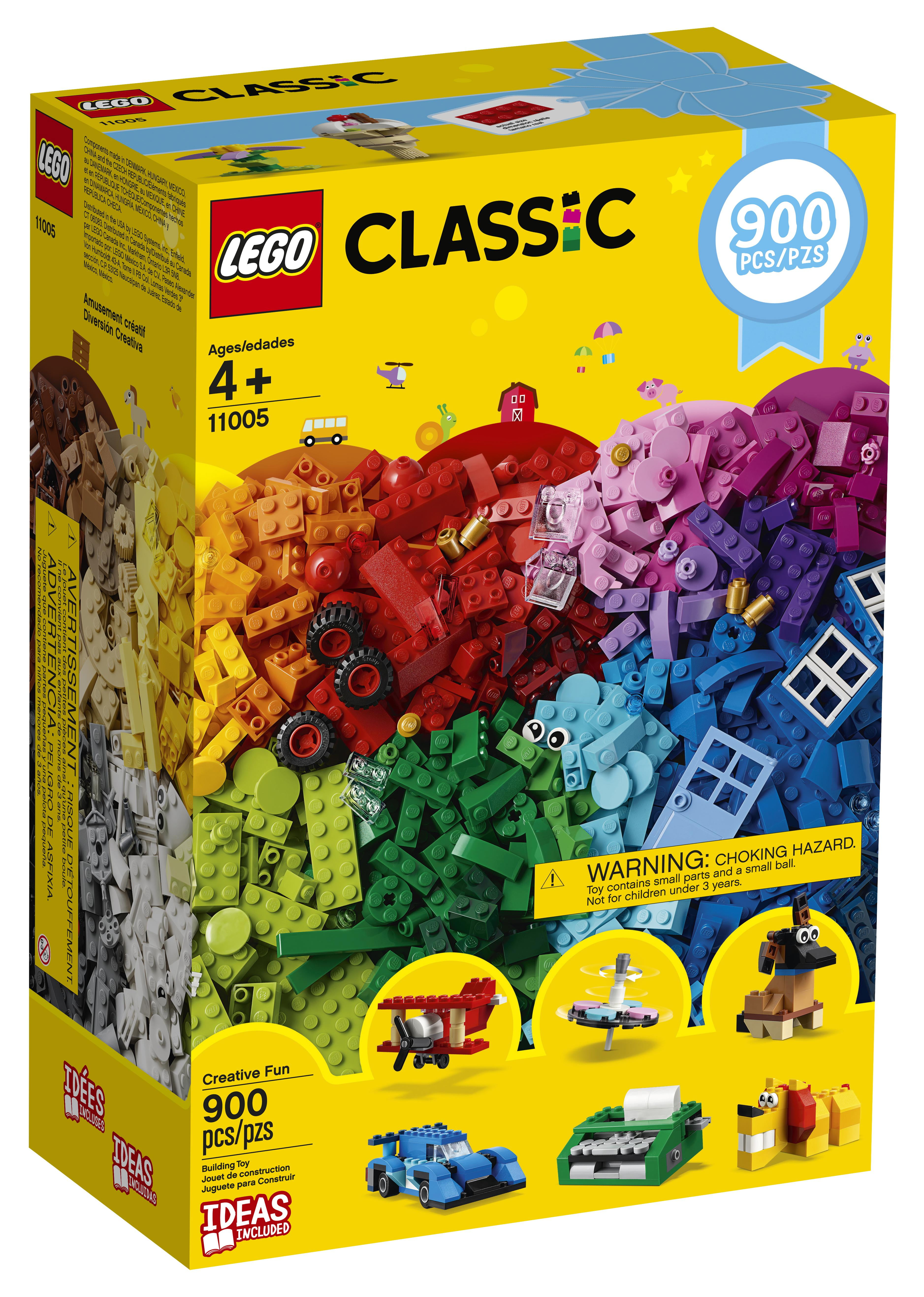 semester Perversion Thorns LEGO Classic Creative Fun 11005 (900 Pieces) - Walmart.com