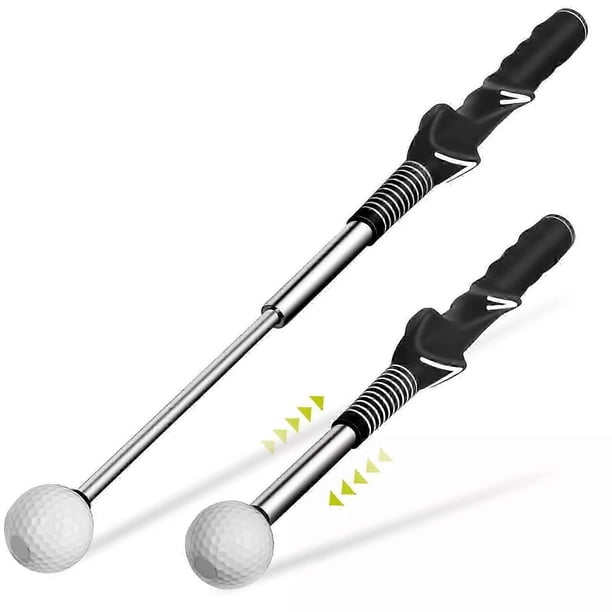 Golf Swing Training Aid, Stretchable Golf Swing Trainer Golf Grip Rod for Warm-up Hot 26s