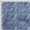 thumbnail image 4 of Soimoi Texture Print, Silk Fabric Decor Sewing Fabric By The Yard- 42 Inch WideDecorative Fabric For Shirts, Suits, Ties-Blue, 4 of 5