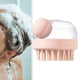 thumbnail image 5 of Cepillo de masaje de mano para el hogar, baño, piscina, mujeres, hombres y mascotas. rosa para la cabeza, 5 of 9
