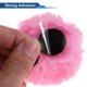 thumbnail image 5 of Accesorios para Casco de Motocicleta Decoración Cola Redonda para Cascos de Motocicleta Bicicleta Esquí Rosa Durazno Calcomanías 1 Juego, 5 of 6