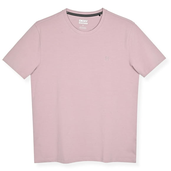 Camiseta DKNY de algodón suave con cuello redondo, corte clásico