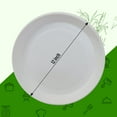thumbnail image 2 of Paper Plates 12 Inch - [Pack of 125] Disposable 100% Compostable Plates - Heavy Duty Eco-Friendly - Sugarcane Bagasse Fiber Biodegradable Large Dinner Plates, 2 of 9
