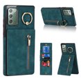 thumbnail image 1 of Feishell for Samsung Note 20, Case Wallet with Card Holder Functional Two Way Kickstand Durable Zipper Pocket RFID Blocking Leather Protective Leather for Samsung Galaxy Note 20, Blue, 1 of 12
