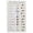 B, variant on LYINGF Chore for Boards To Do List RV Checklist Board Portable Chore Chart Memo Board Detachable Message Board Daily,Checklist Routine Check Items for Home Travel Planning Schedule Reminder Tool