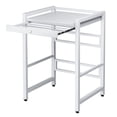 thumbnail image 3 of SHUO Y - Over The Washer Storage Shelf, Washing Machine Storage Utility Rack with Countertop, Washing Machine Storage Stand, White, 3 of 10