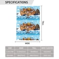 thumbnail image 3 of Easygdp Animals on Noah's Ark Floating Garden Flag Yard Flag Welcome Flag, Double-Sided, Weather Resistant for Outdoor Decor - 12.5"x18", 3 of 9