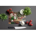 thumbnail image 3 of Cookies with Santa Claus Father Christmas Glass Cutting Board Large 12 in x 15 in, 3 of 5