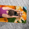 thumbnail image 5 of Tangerine Gym Towel with Storage Bag - 72.8"x26.8" - Suitable for Yoga, Pilates, Fitness, etc., 5 of 6