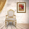 thumbnail image 3 of Gorham, Gregory 12x14 Gold Ornate Wood Framed with Double Matting Museum Art Print Titled - Apple Crate, 3 of 4