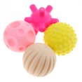 thumbnail image 3 of Juguetes Pelota de Mano texturizadas para Bebés Hugo Bolas sensoriales texturizadas para niños, 3 of 8