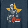 thumbnail image 3 of David Bowie - Bowie Guitar With Star - Women's Lightweight French Terry Long Sleeve Shirt, 3 of 5