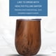 thumbnail image 4 of Copa De Huevo De Vino Tinto De Color, Frasco De Vacío De Acero Inoxidable, Copa De Cáscara De Huevo En Forma De Gota, Copa De Barriga Grande Eigraketly HA023545-00, 4 of 6