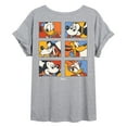 thumbnail image 2 of Disney - Vintage Disney Characters -Womens Oversized Graphic T-Shirt, 2 of 4