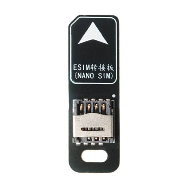 Placa de Conversión Adaptadora TPC ESIM A Nano SIM ESIM. Cable Sin Soldadura para Pruebas de Laboratorio ESIM para Chips de 5 X 6 mm.