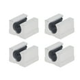 thumbnail image 1 of Oubit Bloc Coulissant à Roulement Linéaire, 4 Pcs Bloc Coulissant à Rail de Mouvement Linéaire Unité Coulissante à Roulement Linéaire Design Révolutionnaire, 1 of 9