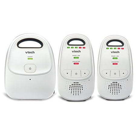 VTech DM112-2, Audio Baby Monitor, DECT 6.0, 2 Parent (Best Baby Monitor With 2 Parent Units)