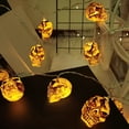thumbnail image 3 of Halloween String Lights LED Flashing Spooky Skeleton Fairy Light Party Light, 3 of 10