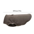 thumbnail image 3 of abrigo cálido para perros Ropa para mascotas Forro polar grueso para perros pequeños Chaleco Chihuahua (Café L), 3 of 3