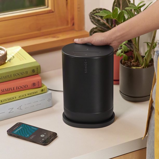 新品未使用　Sonos Move ブラック Amazon.com: Sonos Move 2 - Black - Wireless Portable Bluetooth