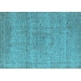 thumbnail image 1 of Ahgly Company Indoor Rectangle Oriental Light Blue Industrial Area Rugs, 7' x 9', 1 of 4