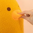 thumbnail image 6 of Wizlet Banana Duck Plush Toy Cute Plushie Hugging Plush Pillow Duck Stuffed Animal for Girls and Boys 35.4 in White, 6 of 6