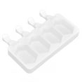 thumbnail image 1 of Ice Bar , White Easy To Use Silicone   For Home For Kitchen 4-Grid Hexagonal, 1 of 8