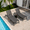 Gray, variant on KAMEROUT Patio Chaise Lounge Chair Set of 2, Outdoor Lounge Chairs with 5-Position Adjustable Backrest for Poolside, Deck, Backyard