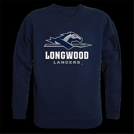 W Republic Products  College Crewneck, Longwood, Navy - Extra Large