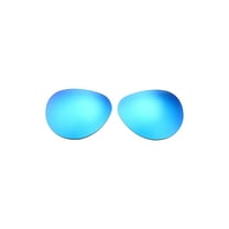 Walleva Ice Blue Polarized Replacement Lenses for Maui Jim Swinging Bridges Sunglasses