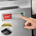 thumbnail image 4 of Sperric Clean Dishwasher -Non-Scratch Silver Signage Indicator for Kitchen Dishes with Clear Colored Text -Easy to Read&Slide for Changing Signs (Silver), 4 of 7