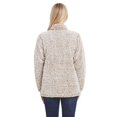 thumbnail image 2 of J America Women's Quarter-Zip Pullover, 2 of 3