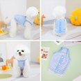 thumbnail image 6 of Cheers.US Dog Vest Breathable Casual Wear Fashion Plaid Lace Suspender Shirt Summer Pet Clothes Comfortable, Breathable, Fashion for Small Dogs, 6 of 11