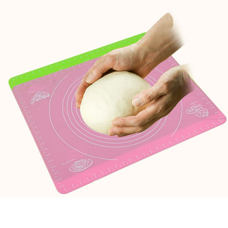 White Silicone Mat Kitchen Kneading Dough Baking Mat Dough Pads Tools Sheet  Accessories Cooking Cake Pastry Non-stick Rolling - AliExpress