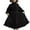 Black, variant on Utoimkio Women's Long Lantern Sleeve Stand Collar Formal Dress Elegant Party Midi Dresses for Women
