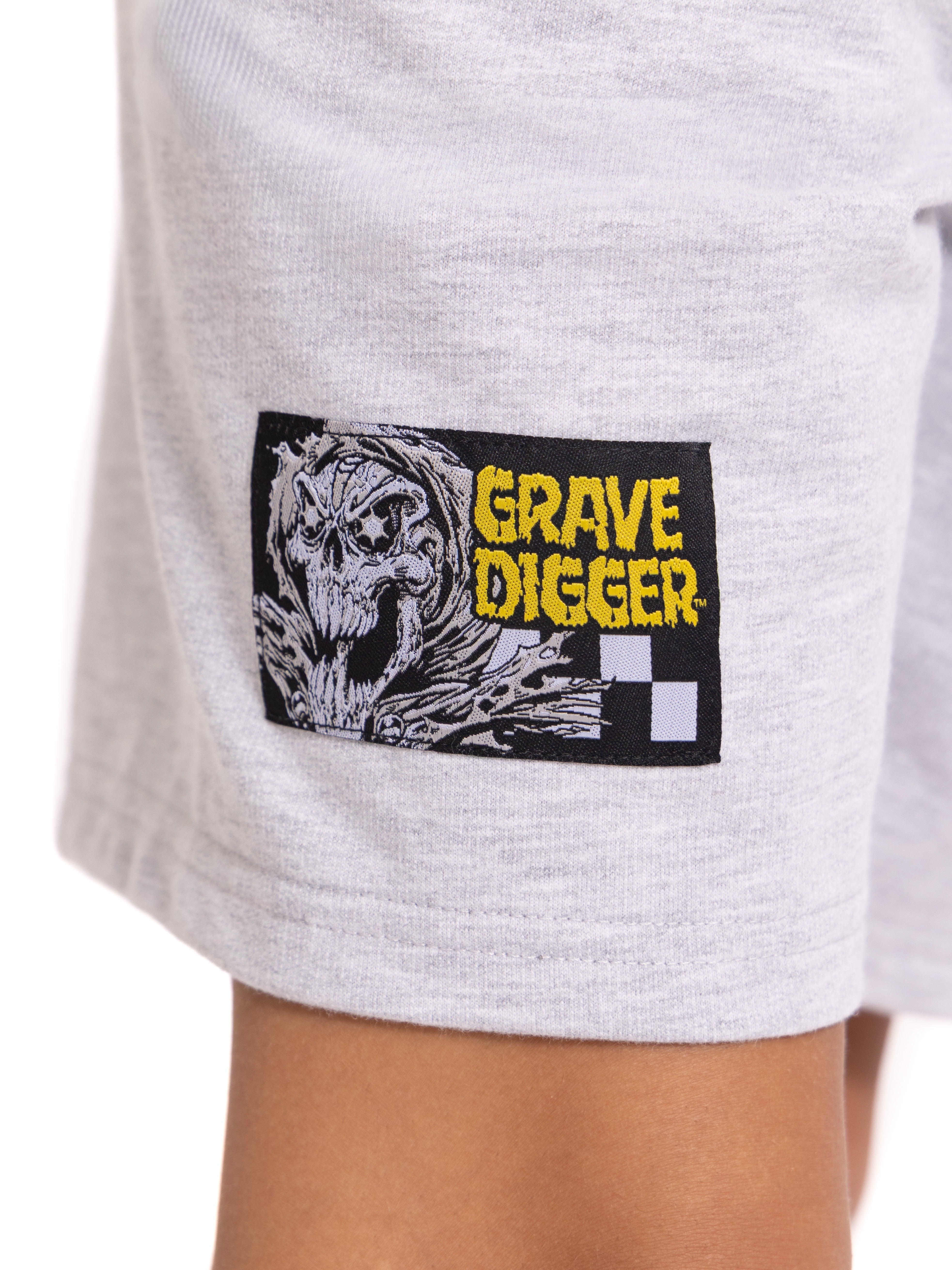 Monster Jam Boys Short Sleeve Graphic Tee and Shorts Set, 2-Piece, Sizes 4-16