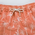 thumbnail image 4 of Aayomet Mens Swimming Trunks With Compression Liner Triangle Mesh Quick Dried Outdoor Summer Beach Pants (Watermelon Red, M), 4 of 5