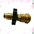 thumbnail image 3 of Shisuyan Adaptateur de Propane avec Dispositif de Sécurité Contrôlé Réservoir de Gaz Adaptateur de Réservoir de Propane Convertit, 3 of 8