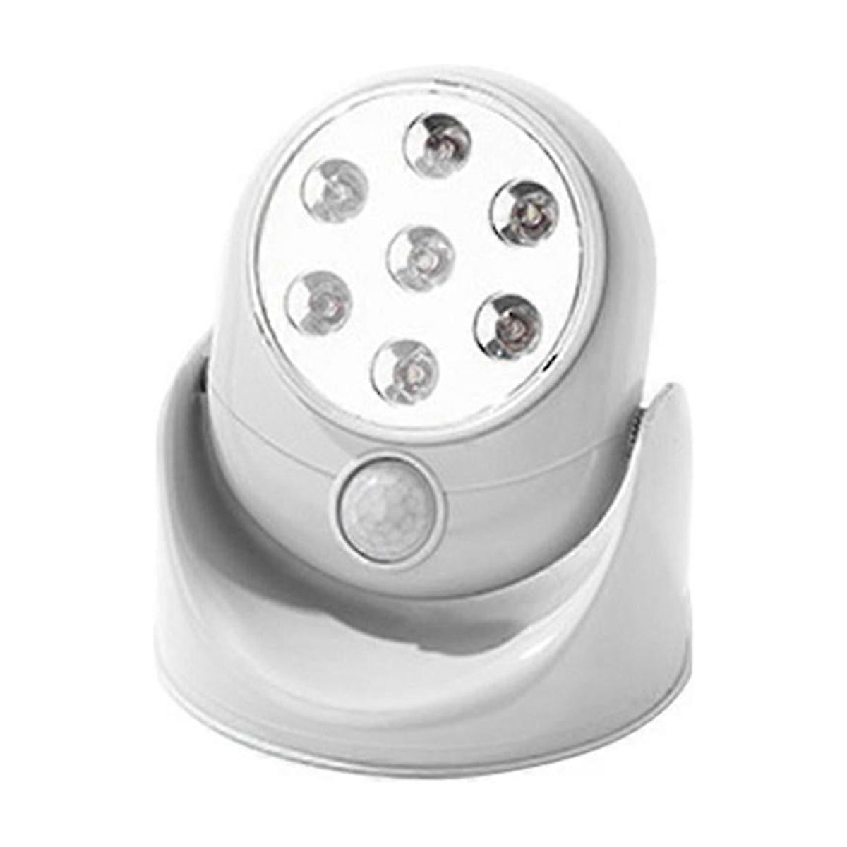 7 LED Wireless 360 Degrees Rotation Motion Activated Sensor Ultra ...